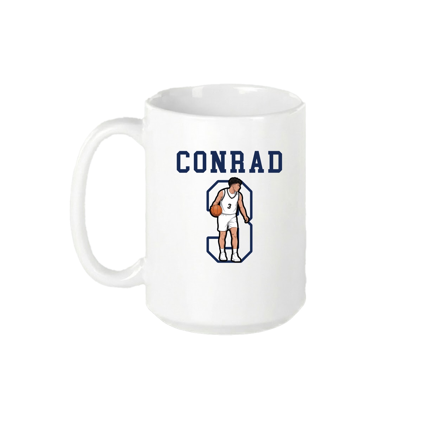 15oz Coffee Mug — Shirsey in White