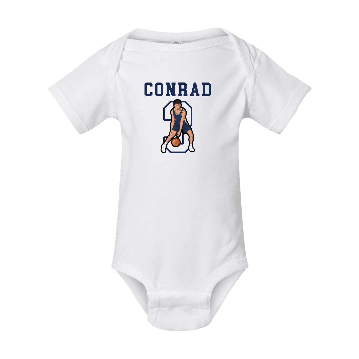 Baby Onesie — Shirsey in White