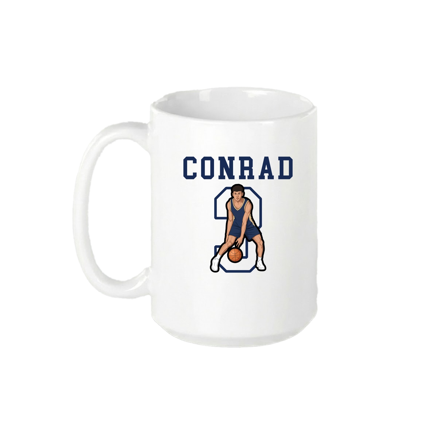 15oz Coffee Mug — Shirsey in White