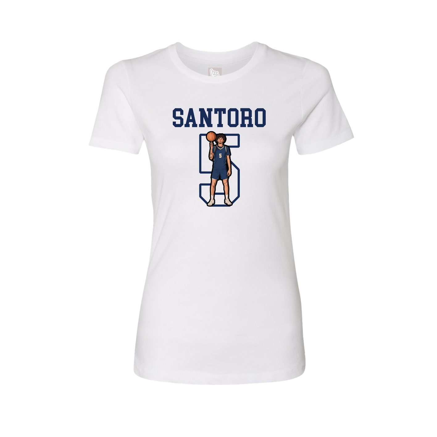 Fitted Women's Tee — Shirsey in White