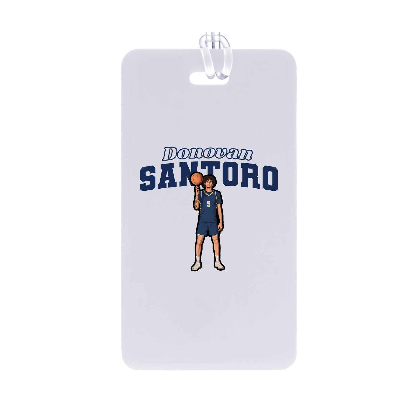 Bag Tag — Name Arch in Classic