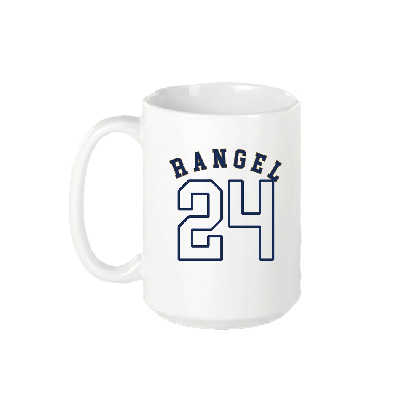 15oz Coffee Mug — Shirsey Arch in White