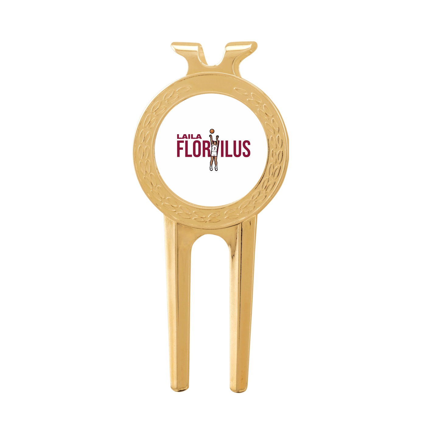 Divot Tool with Ball Marker — Player Name in Classic