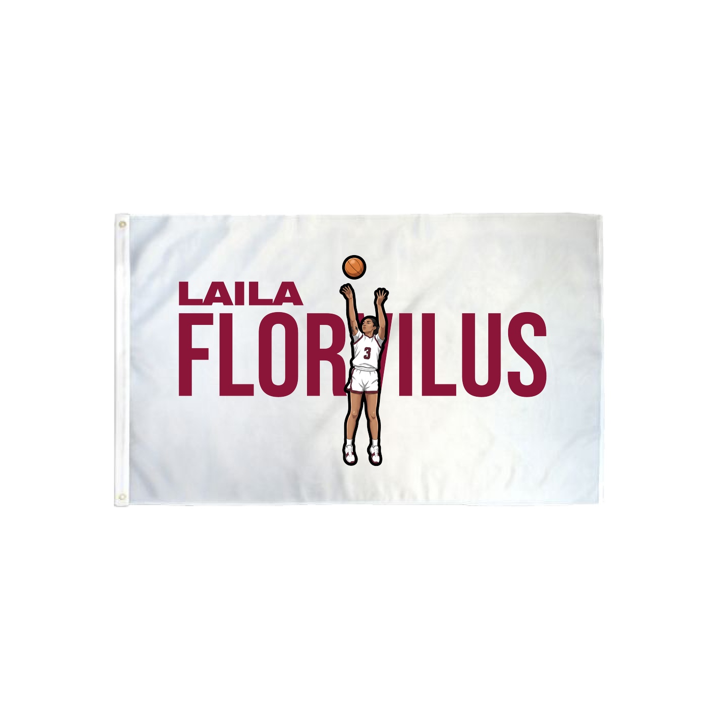 3x5 Flag — Player Name in Classic