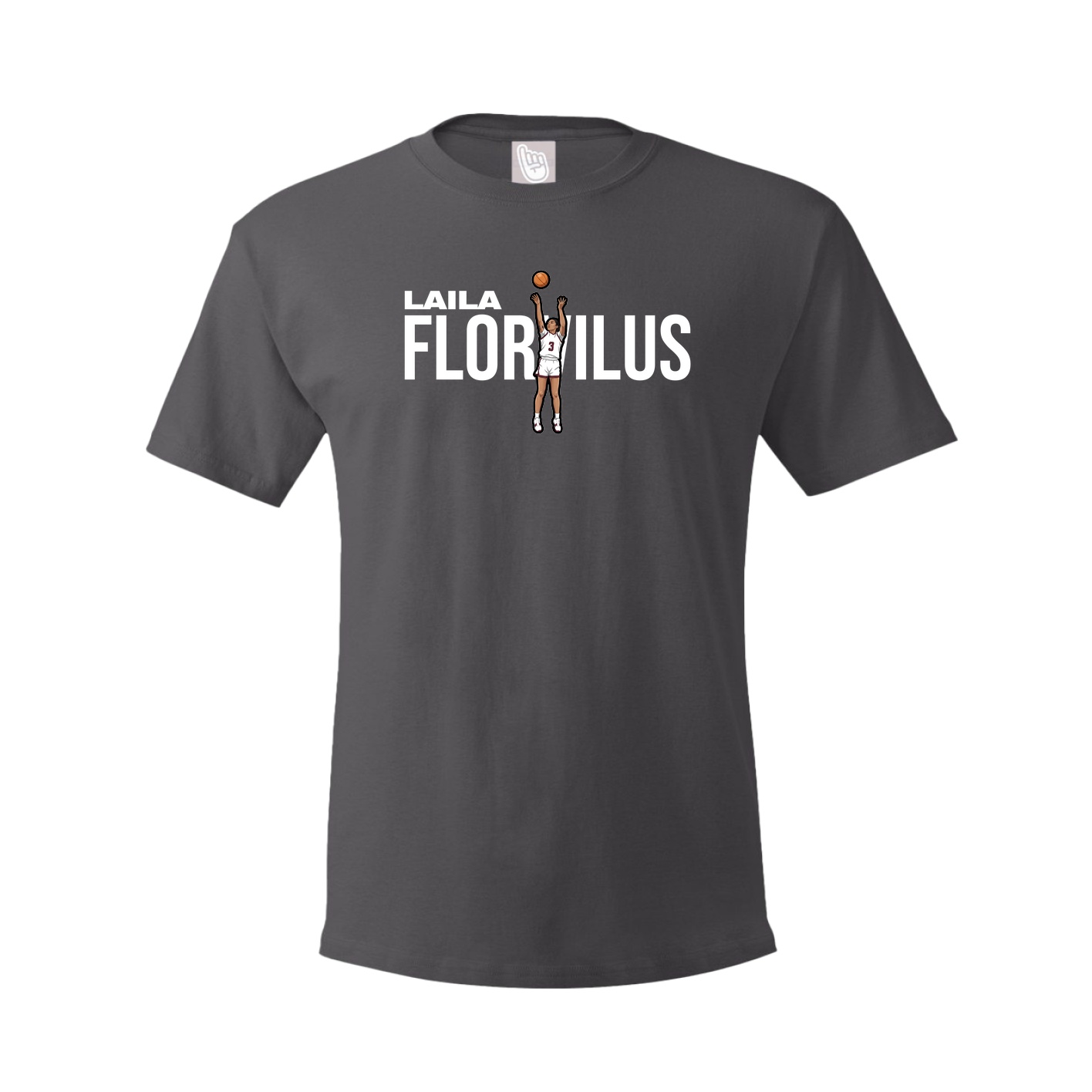 Youth Tee — Player Name in Grey