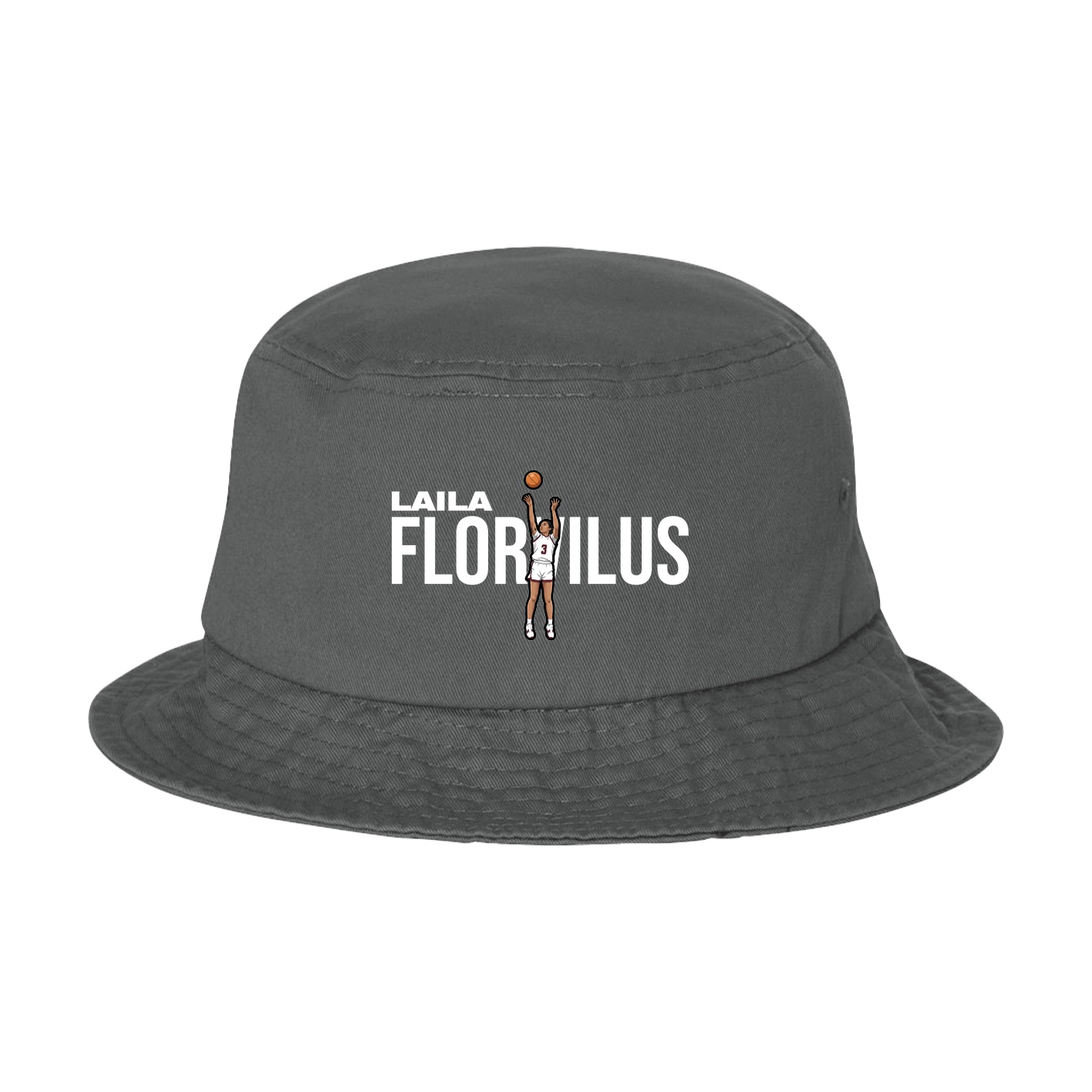 Bucket Cap — Player Name in Grey