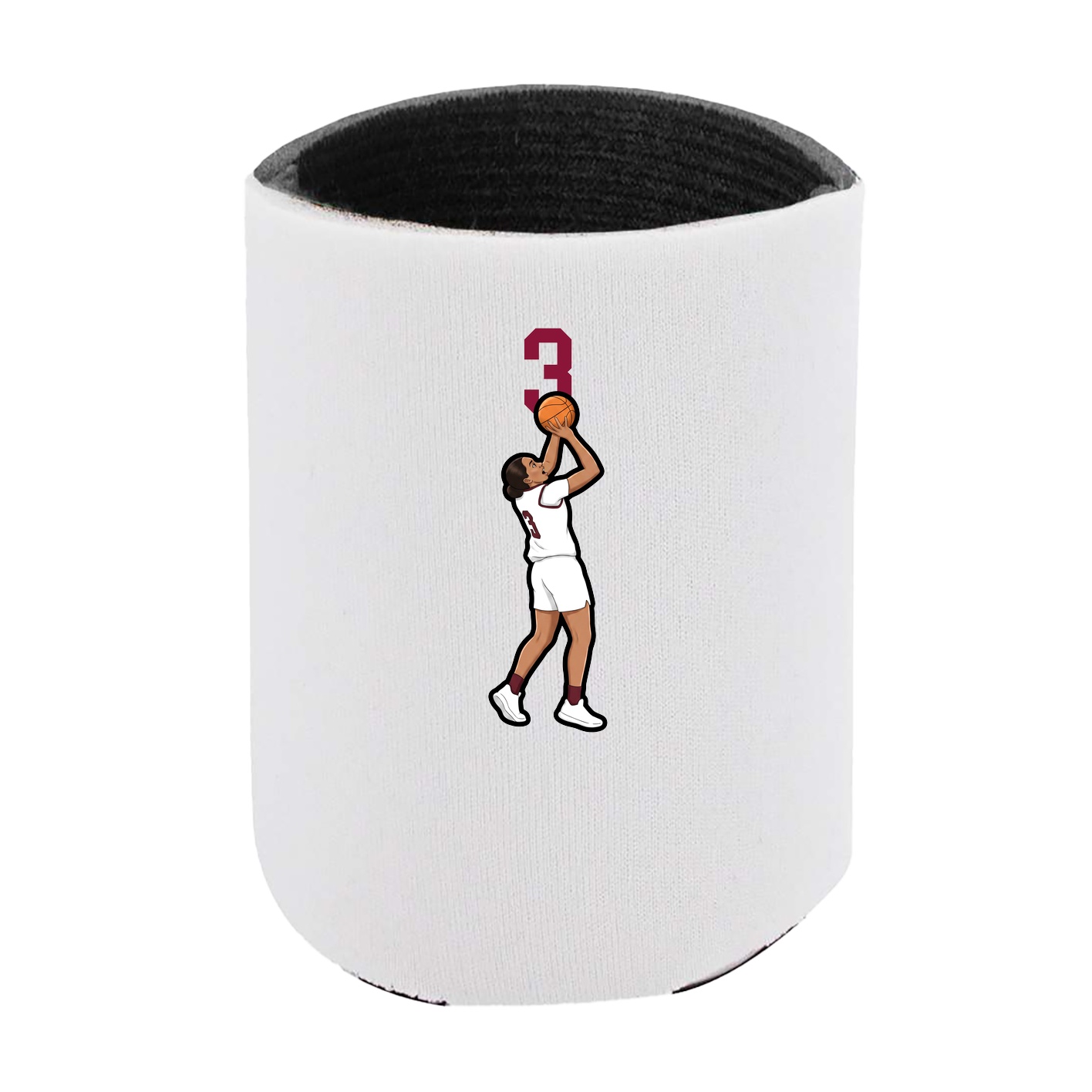 Can Holder — Number Top in White