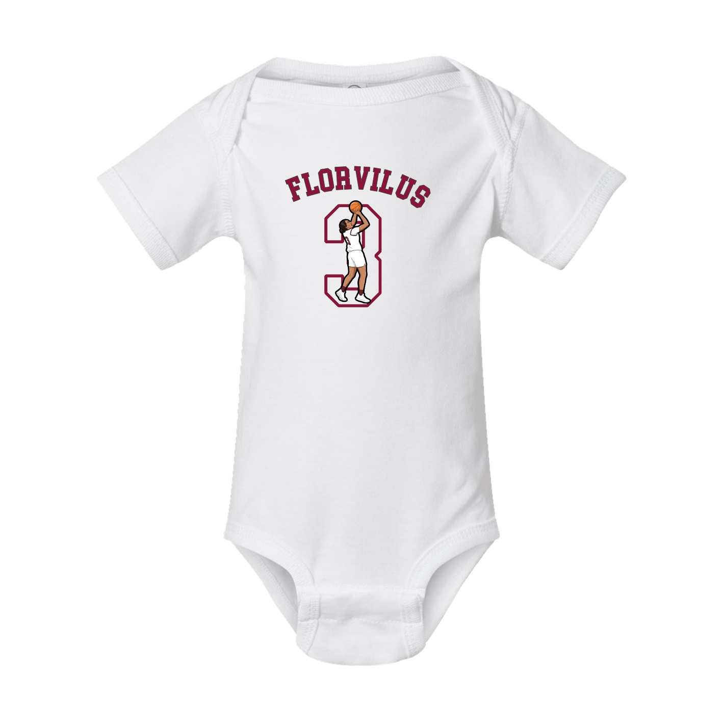 Baby Onesie — Shirsey Arch in White