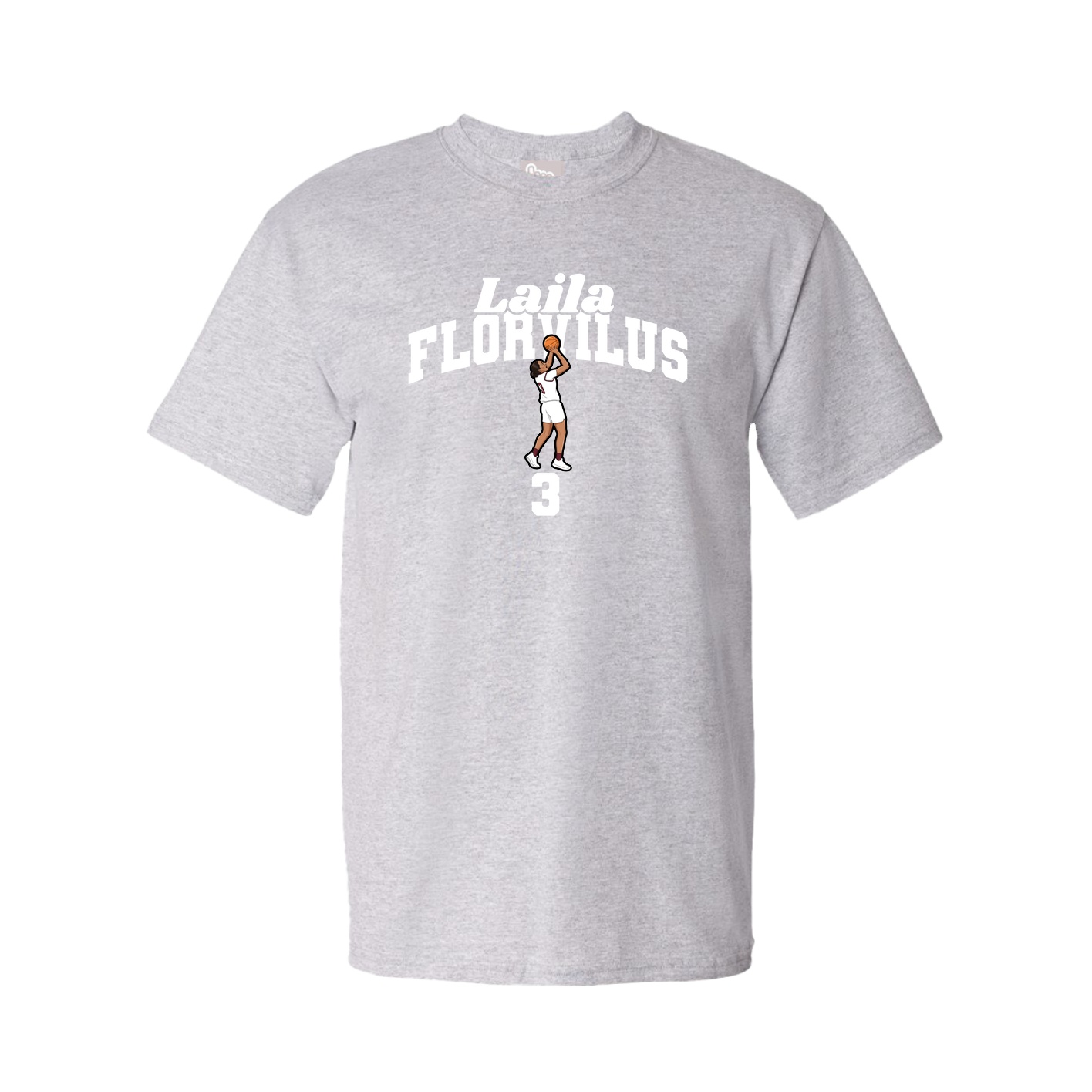 Youth Tee — Signature Arch in Grey