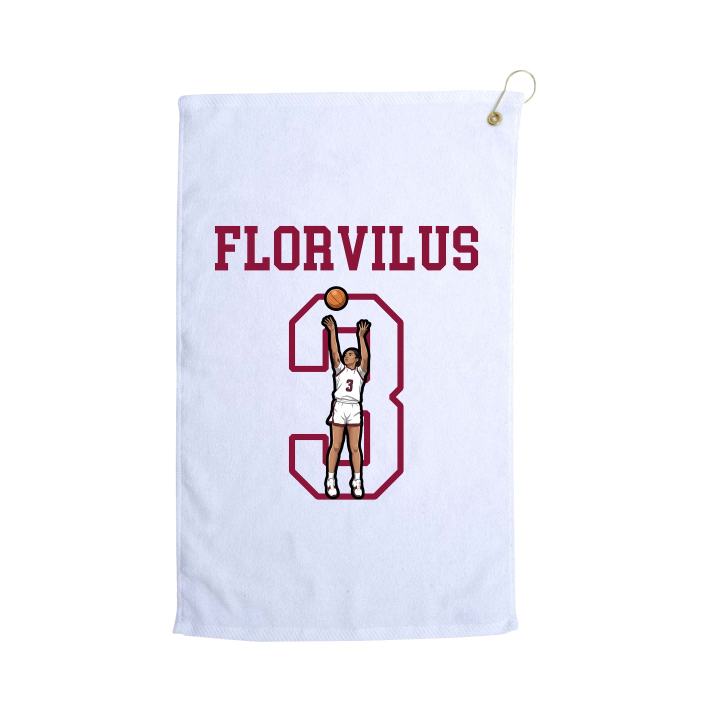 Golf Towel — Shirsey in White
