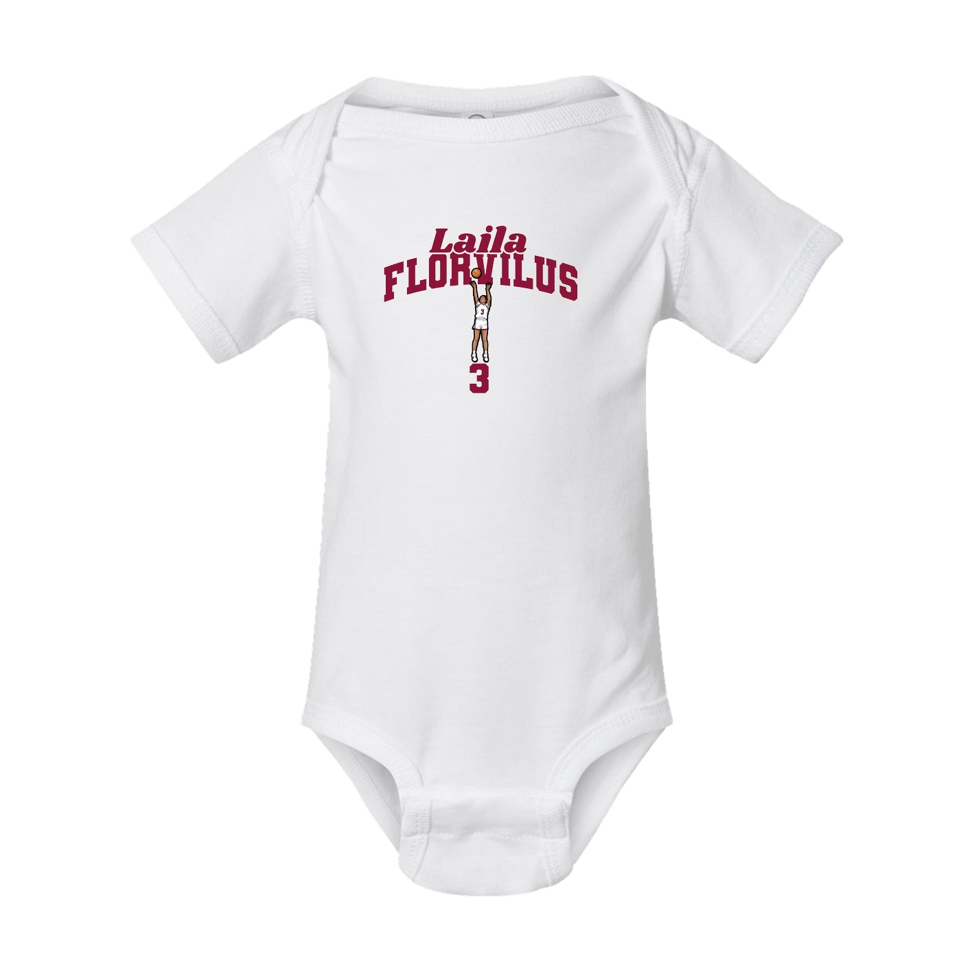 Baby Onesie — Signature Arch in White