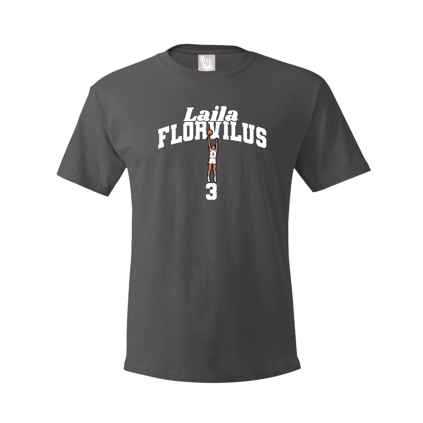 Tee — Signature Arch in Grey