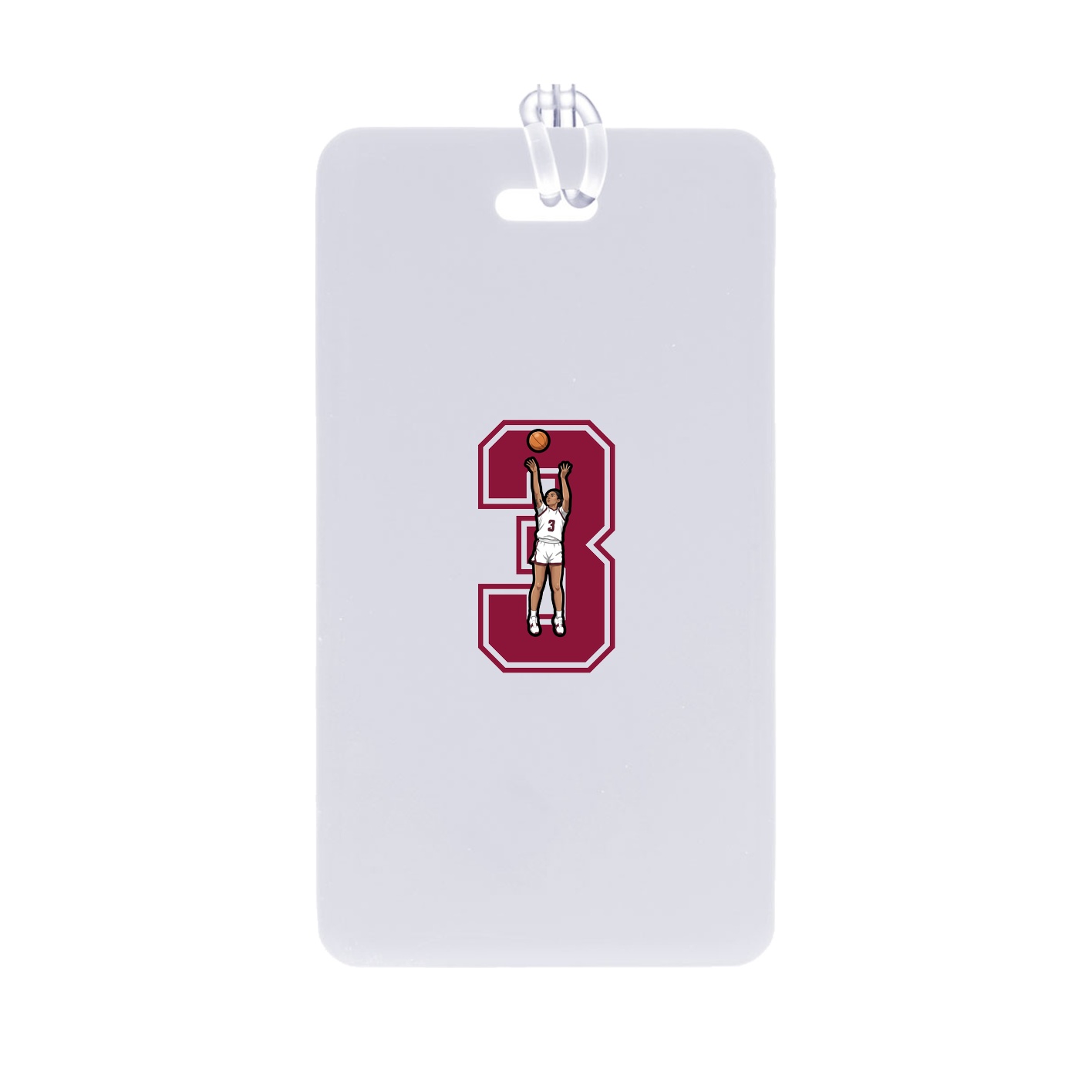 Bag Tag — Number in Classic