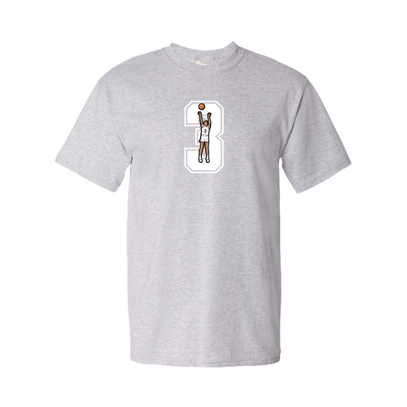 Tee — Number in Grey