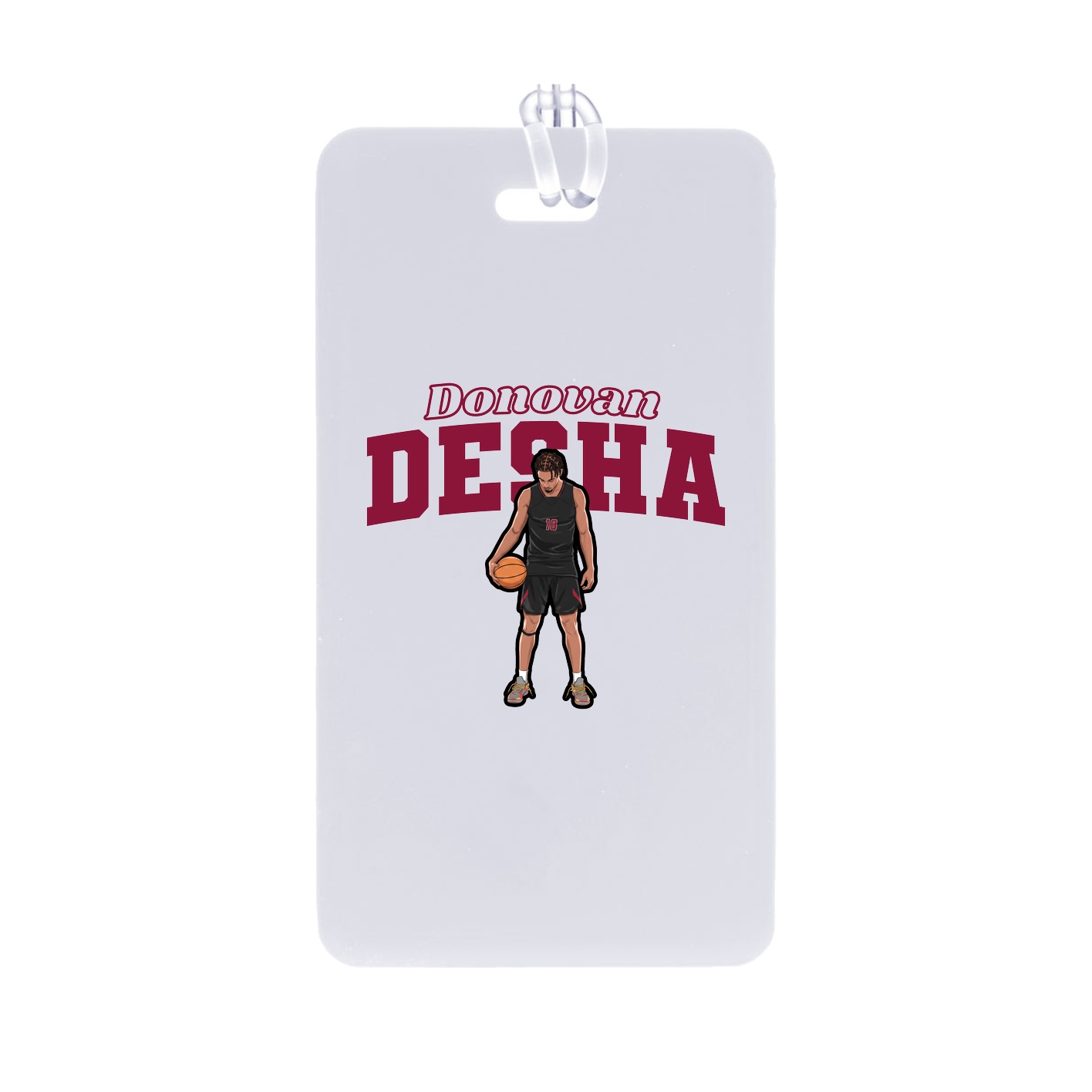 Bag Tag — Name Arch in Classic