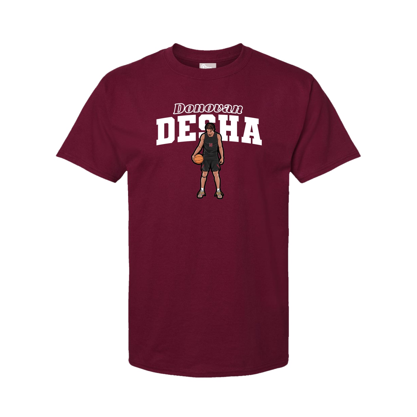 Tee — Name Arch in Cardinal