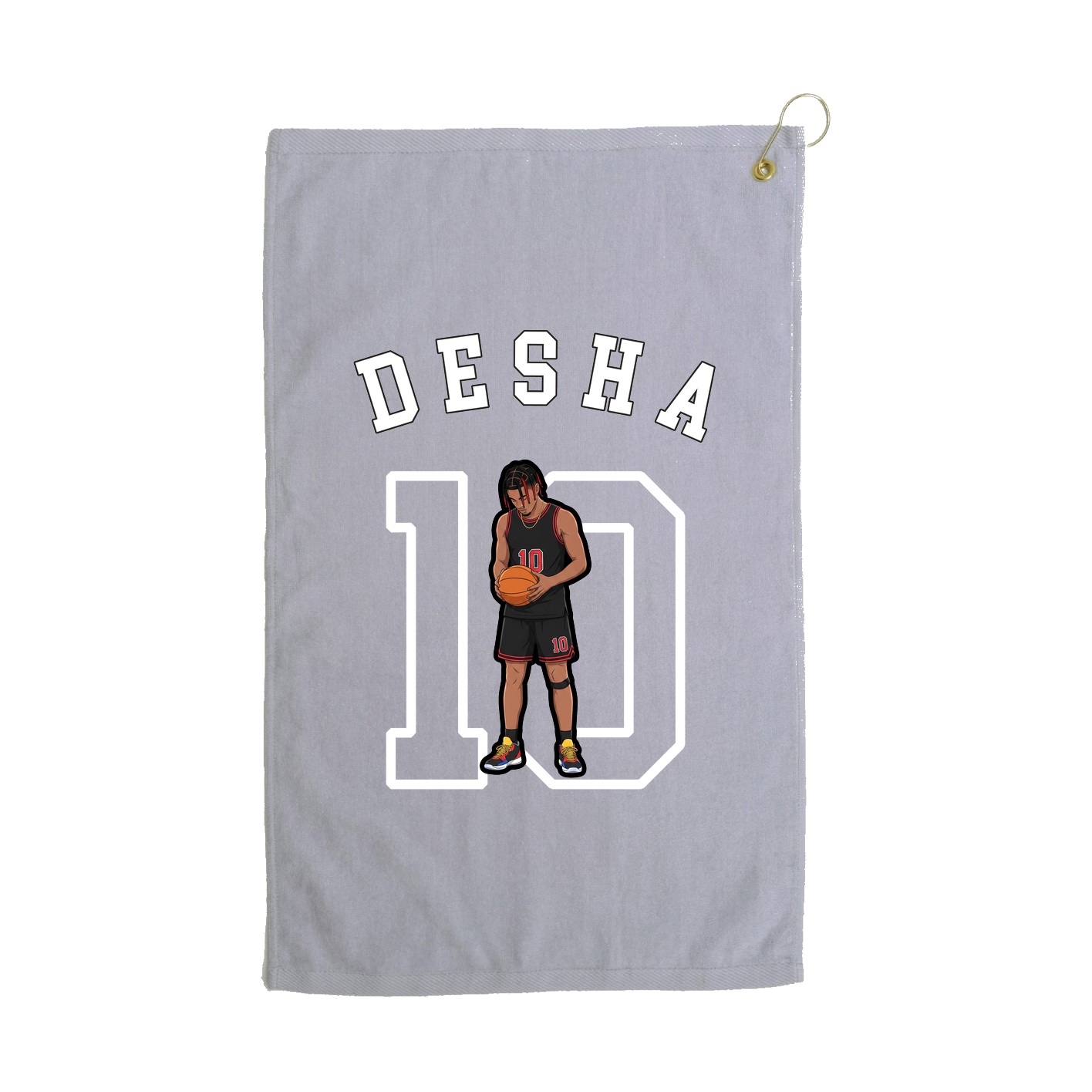 Golf Towel — Shirsey Arch in Grey