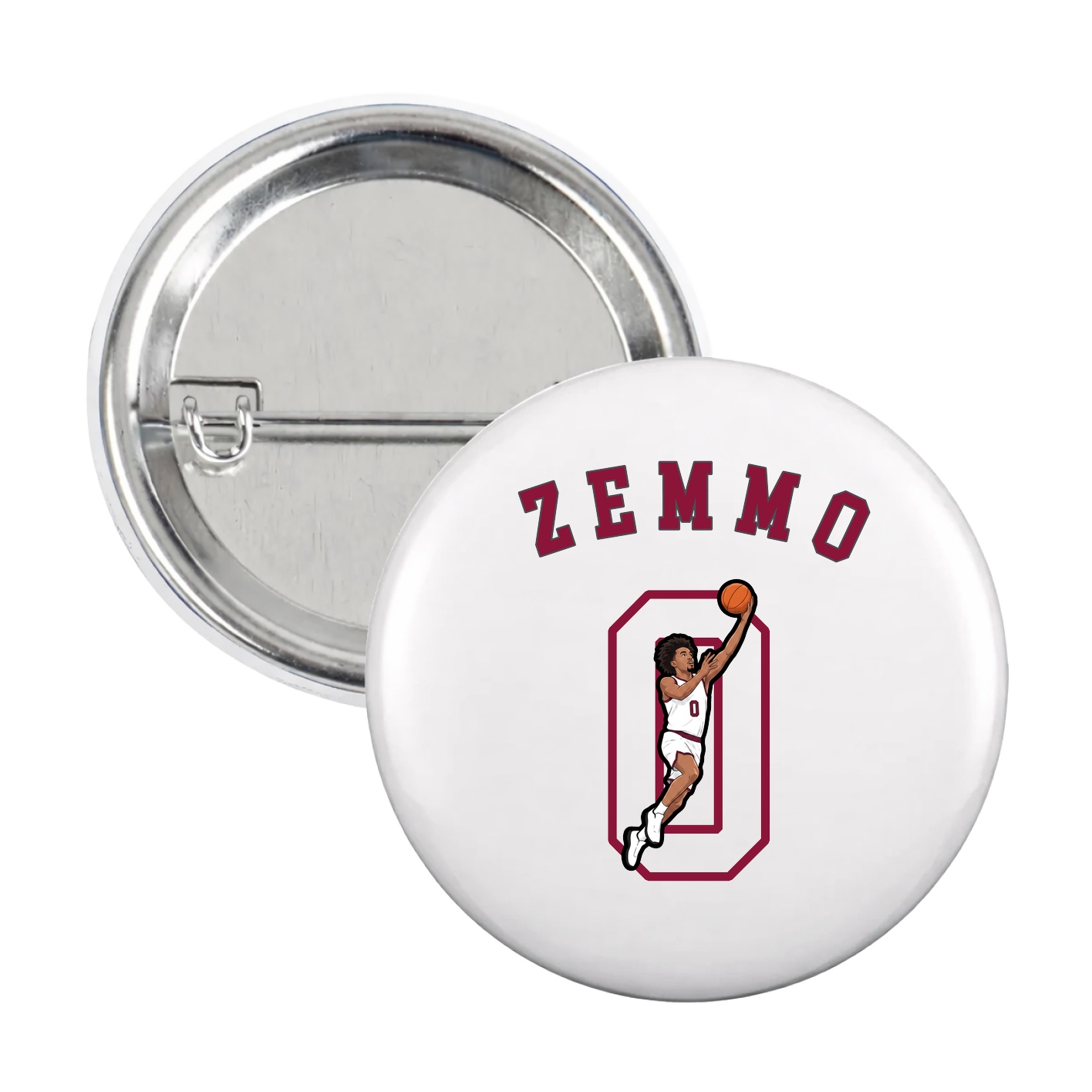Game Day Button — Shirsey Arch in White