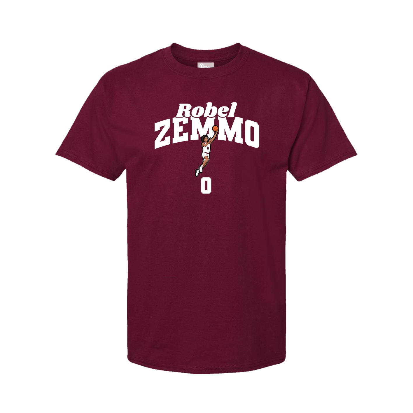 Tee — Signature Arch in Cardinal