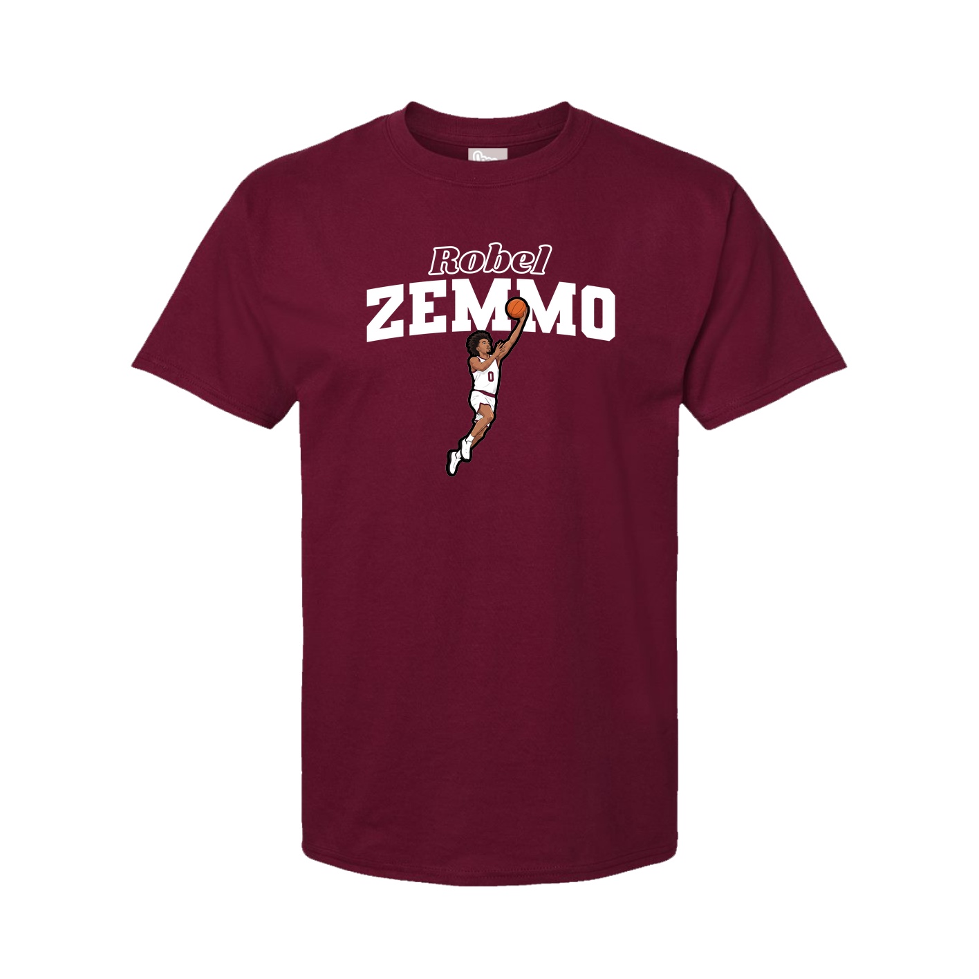 Youth Tee — Name Arch in Cardinal