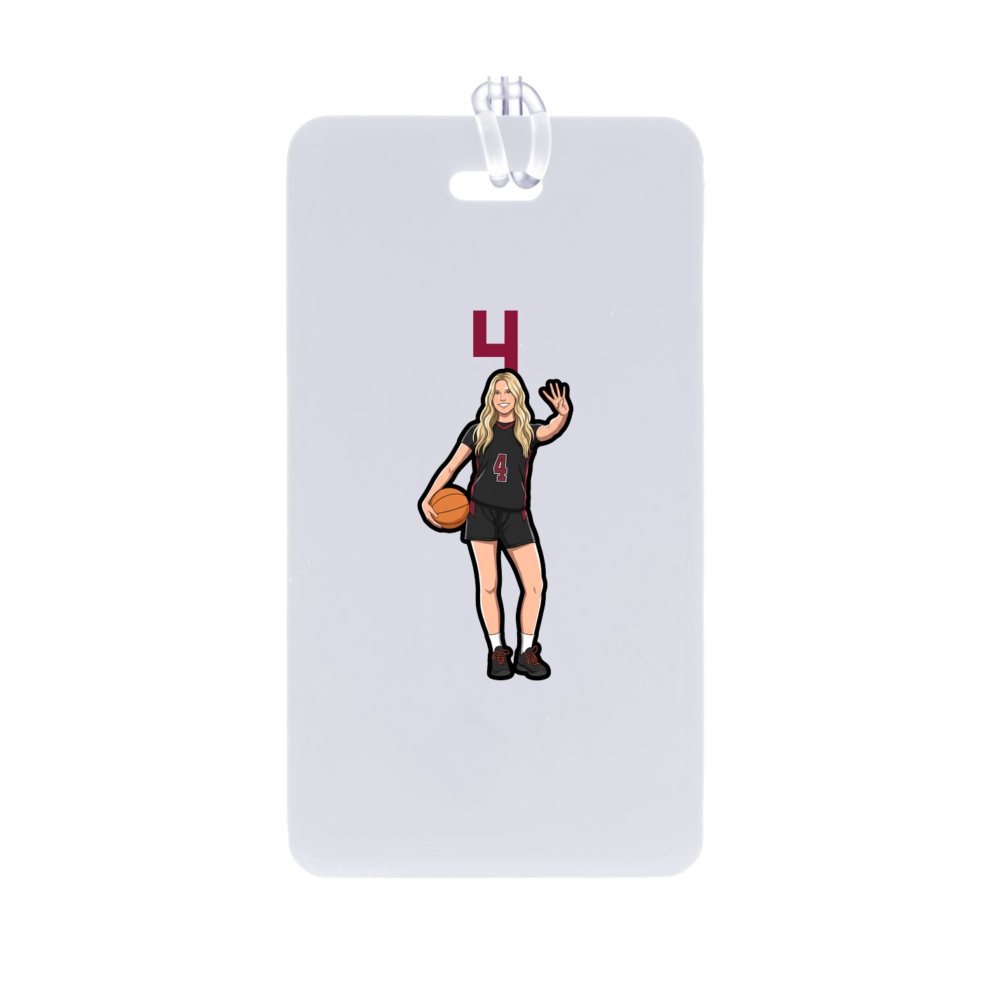 Bag Tag — Number Top in Classic