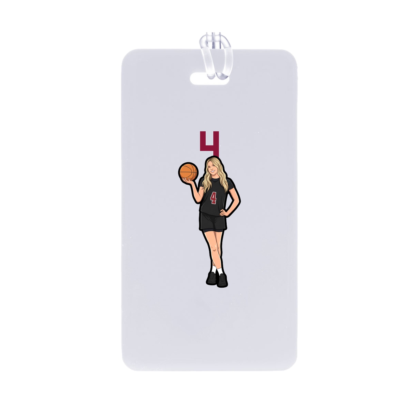 Bag Tag — Number Top in Classic