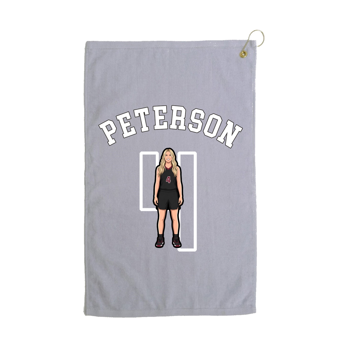 Golf Towel — Shirsey Arch in Grey