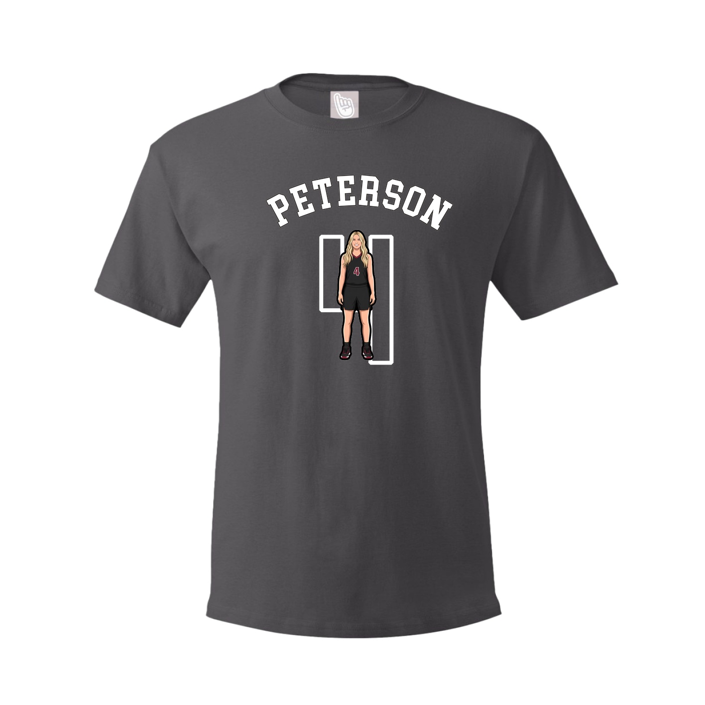 Youth Tee — Shirsey Arch in Grey