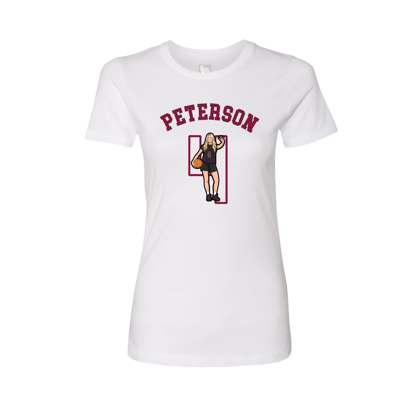 Womens Tee — Shirsey Arch in White