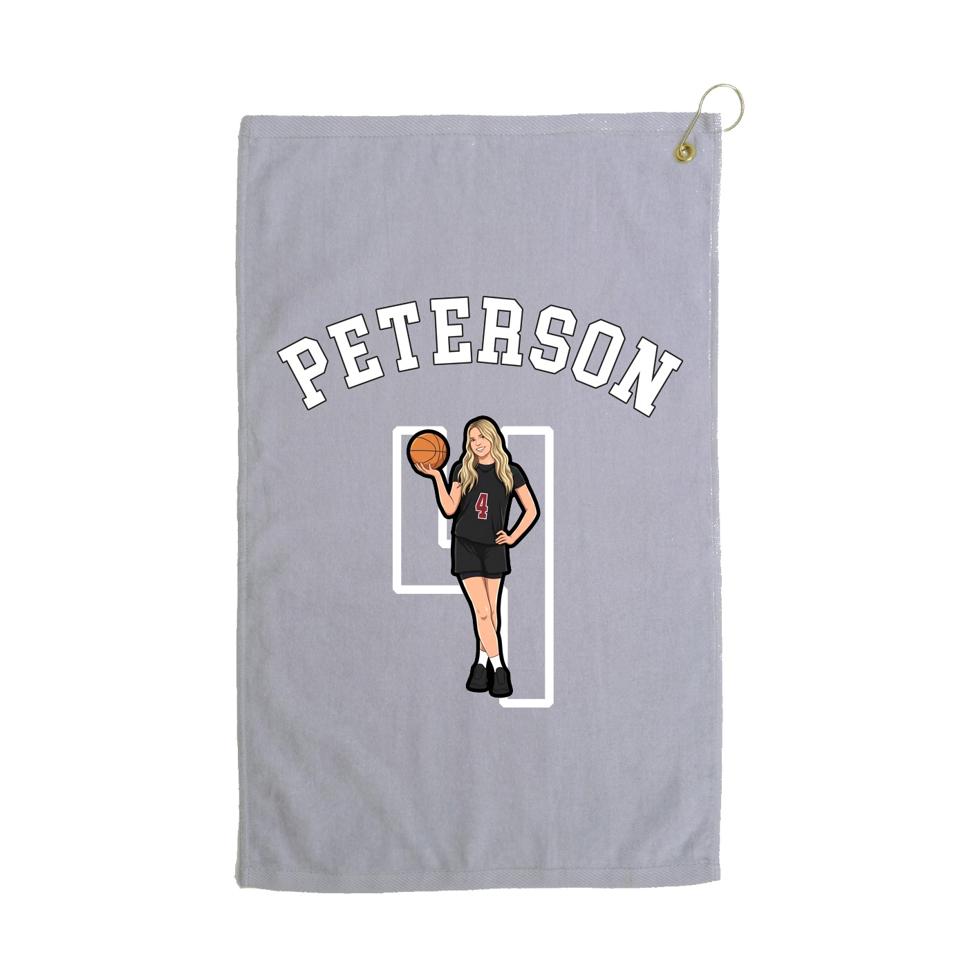 Golf Towel — Shirsey Arch in Grey