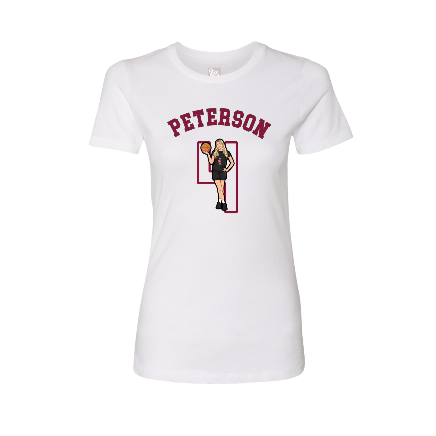 Womens Tee — Shirsey Arch in White