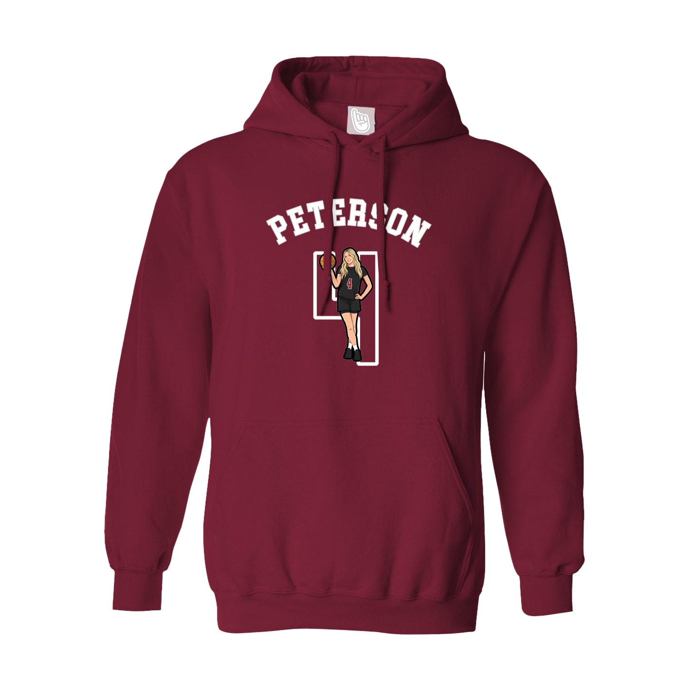 Hoodie — Shirsey Arch in Cardinal