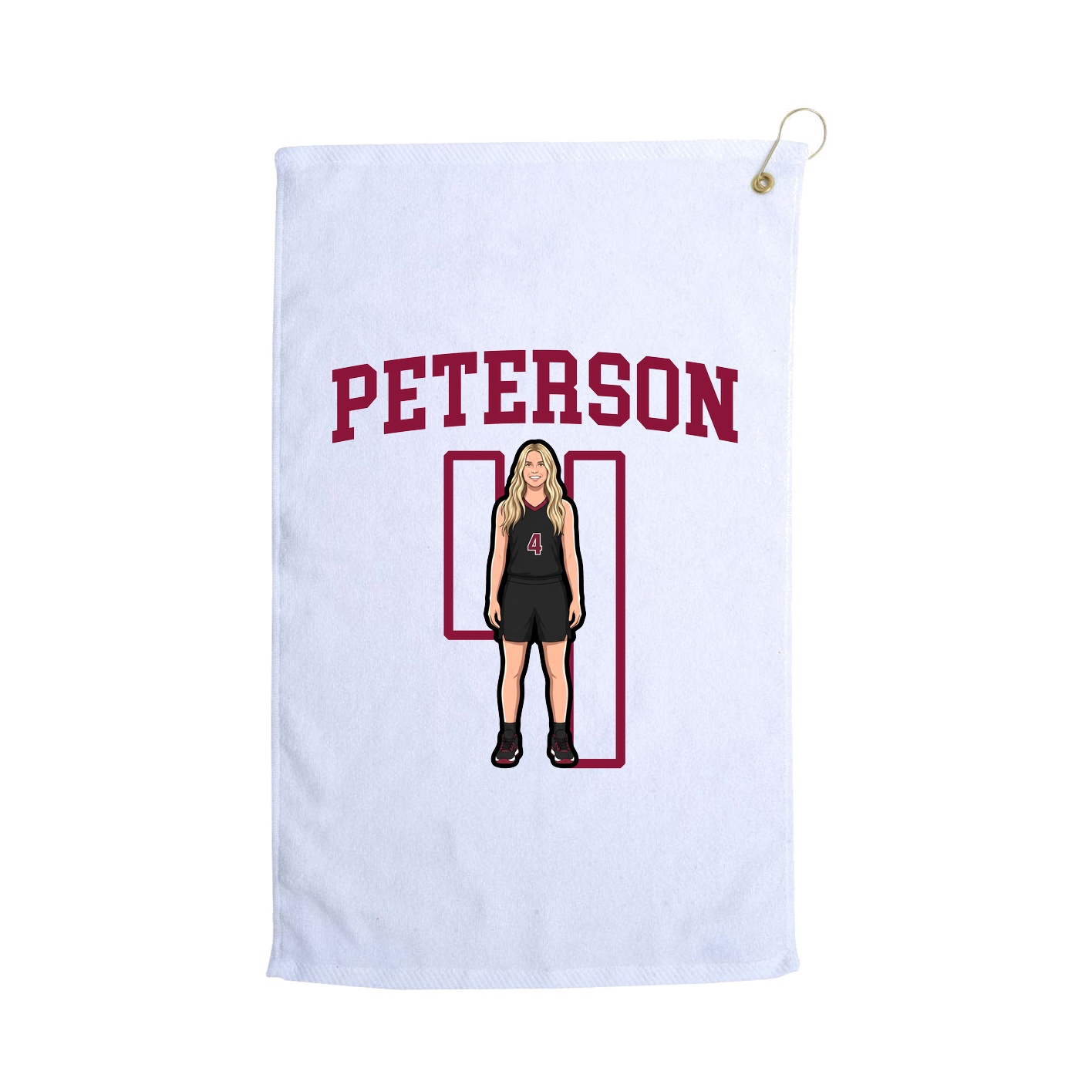 Golf Towel — Shirsey in White