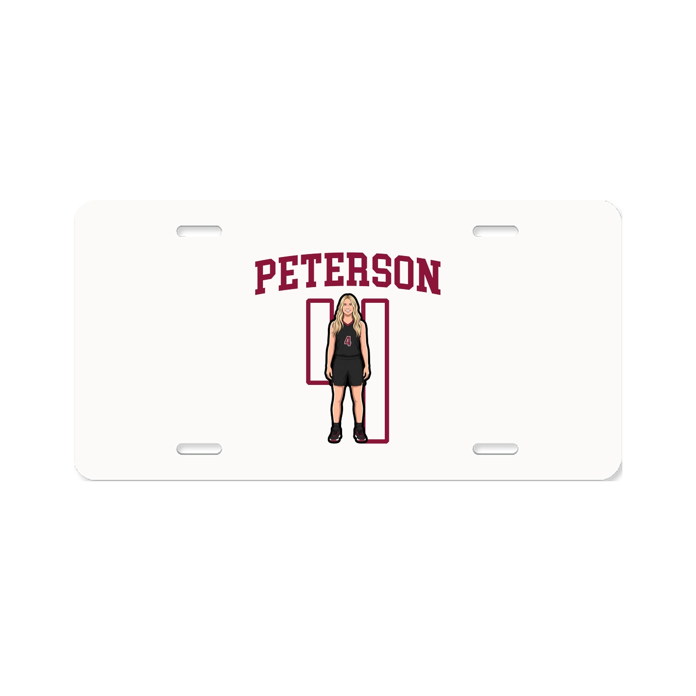License Plate — Shirsey in Classic