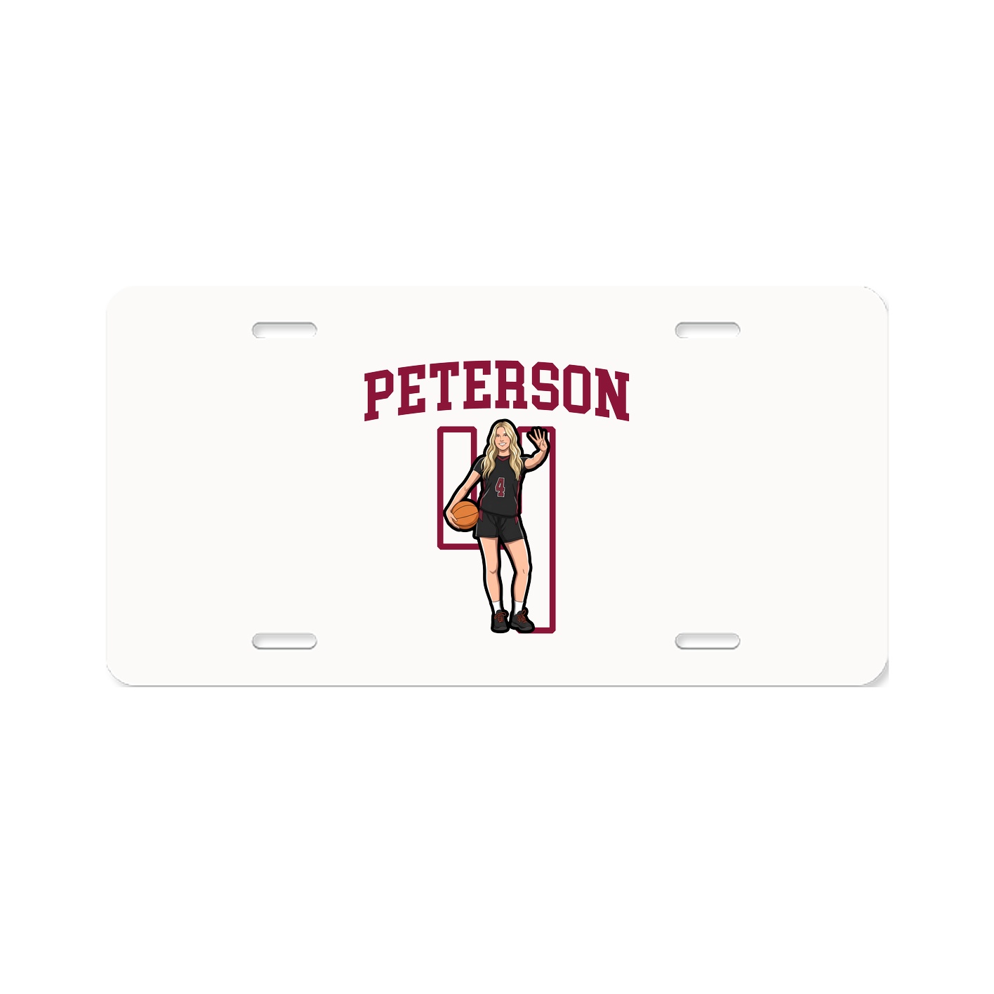 License Plate — Shirsey in Classic