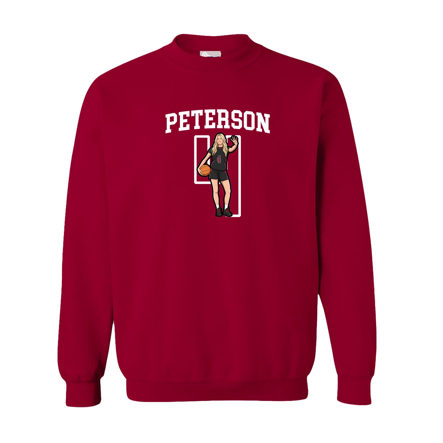 Fleece Crew — Shirsey in Cardinal