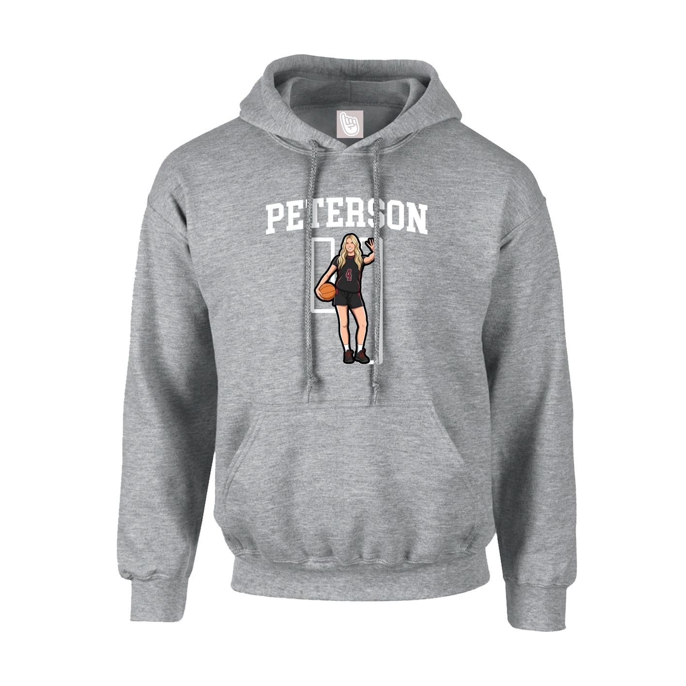 Youth Hoodie — Shirsey in Grey