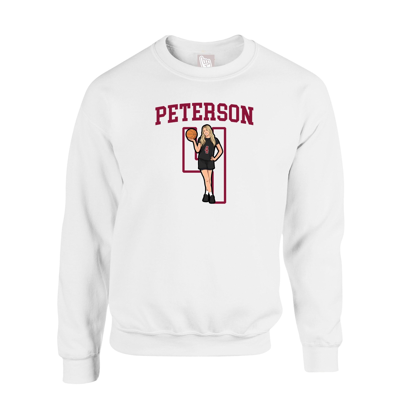 Fleece Crew — Shirsey in White