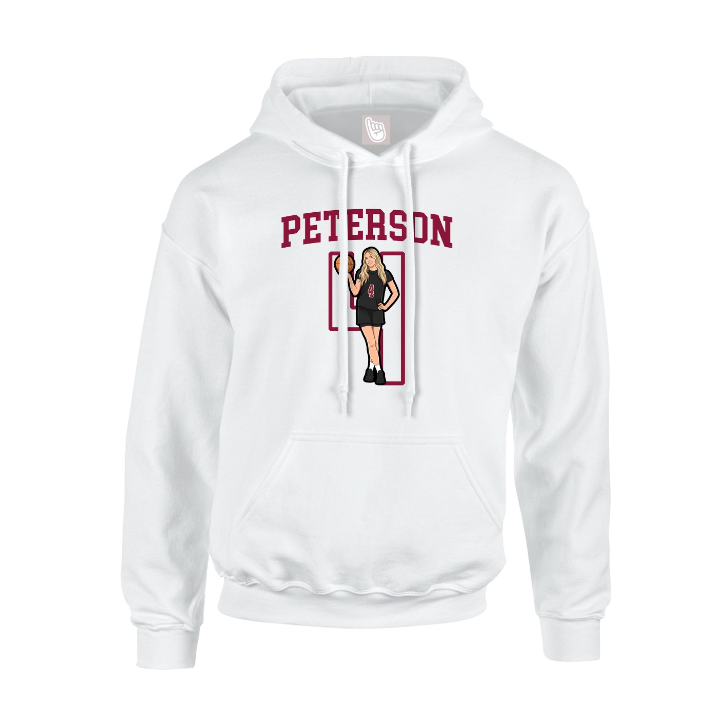 Youth Hoodie — Shirsey in White