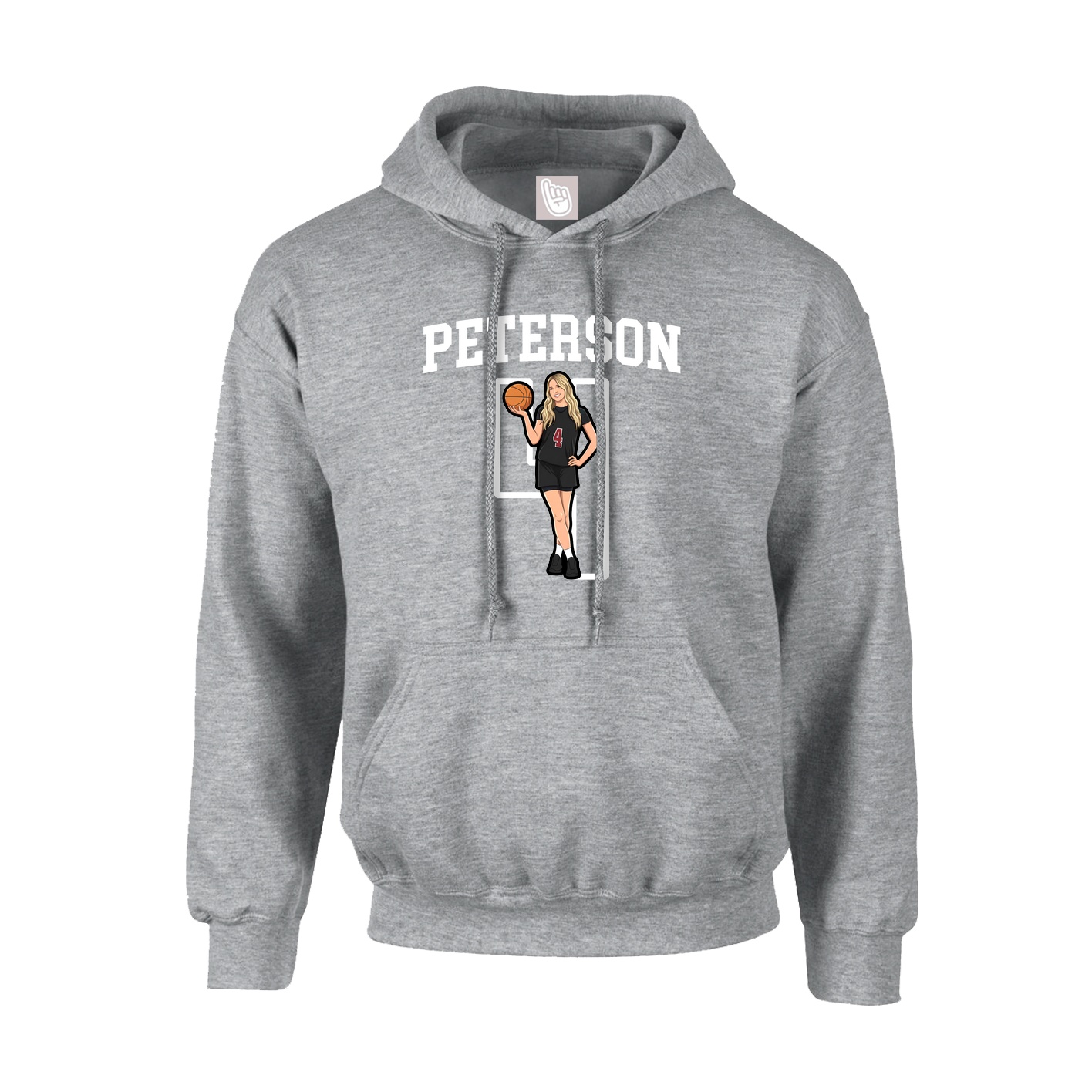 Youth Hoodie — Shirsey in Grey