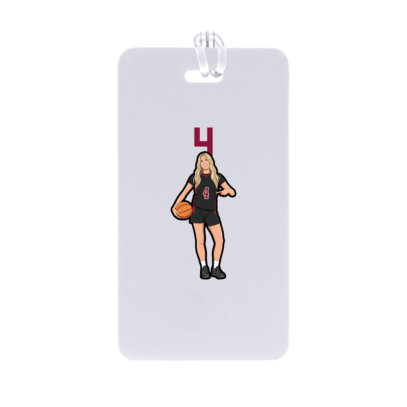 Bag Tag — Number Top in Classic