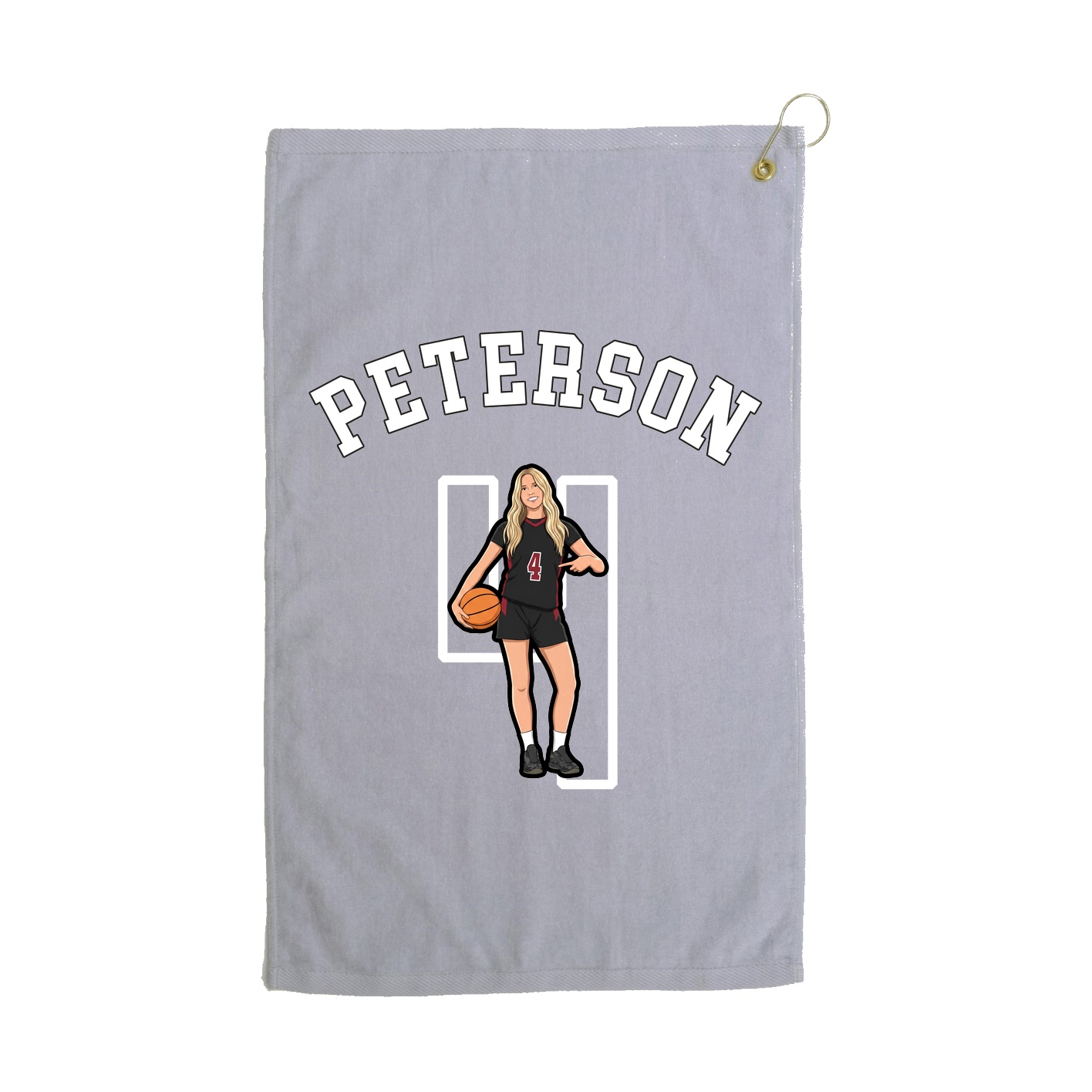Golf Towel — Shirsey Arch in Grey