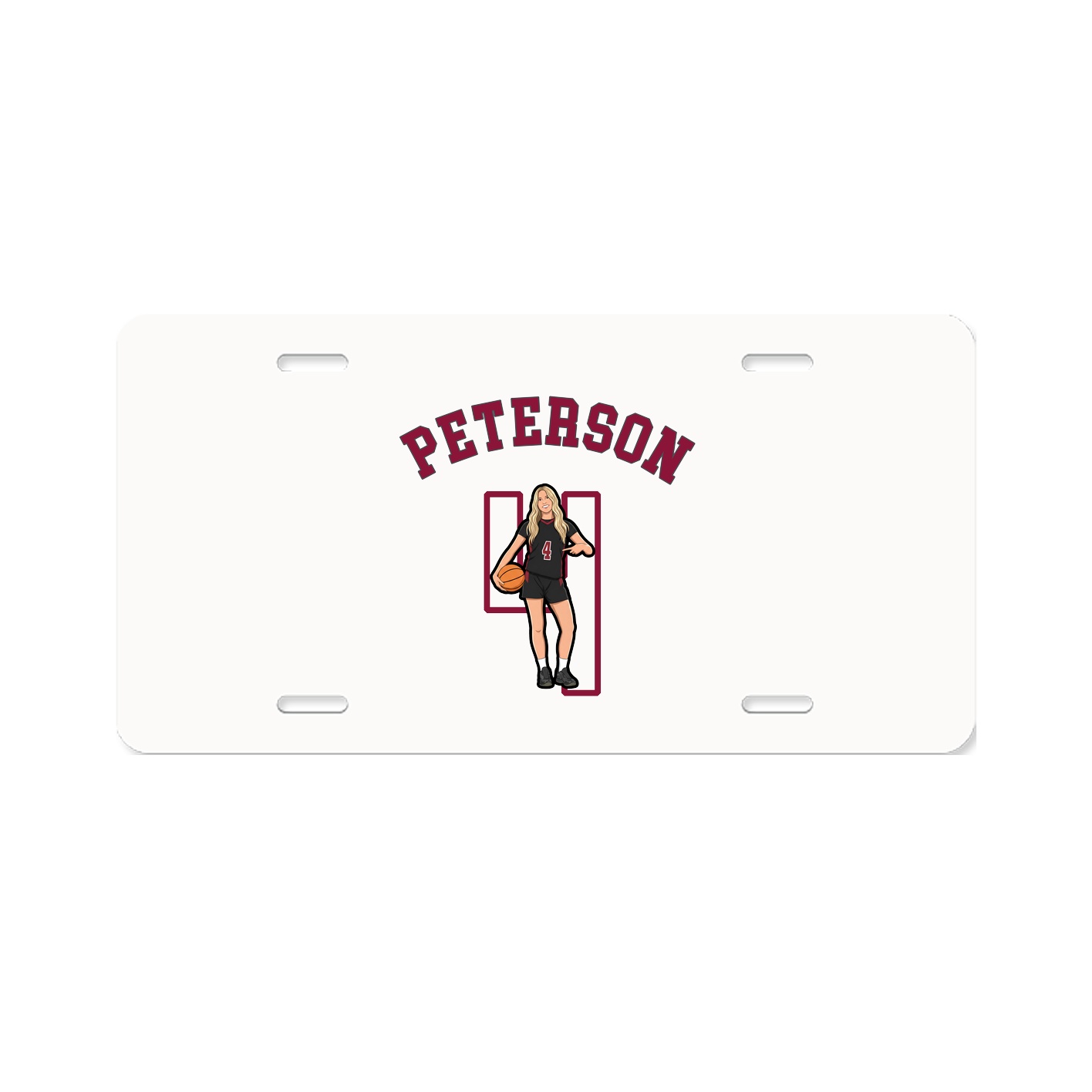 License Plate — Shirsey Arch in Classic