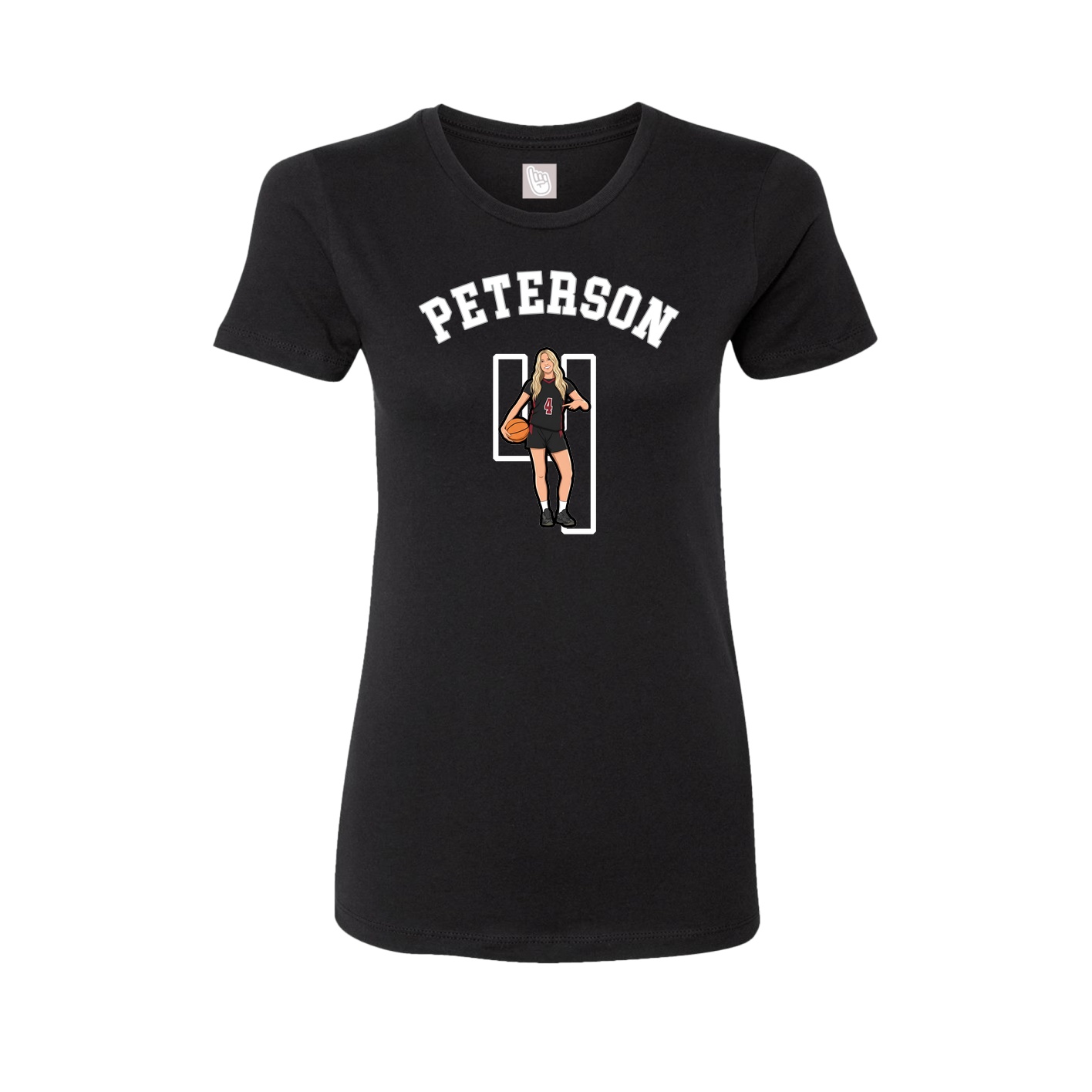 Womens Tee — Shirsey Arch in Black