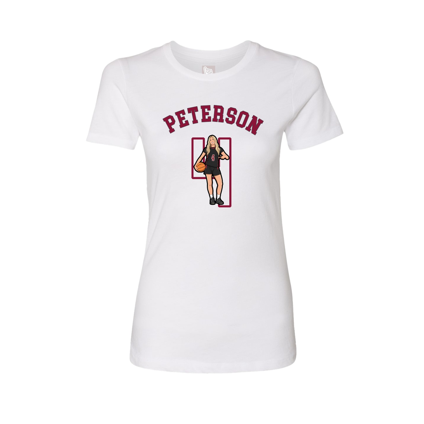 Womens Tee — Shirsey Arch in White