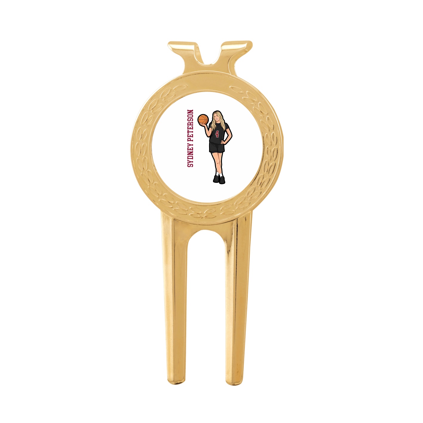 Divot Tool with Ball Marker — Name Vertical in Classic