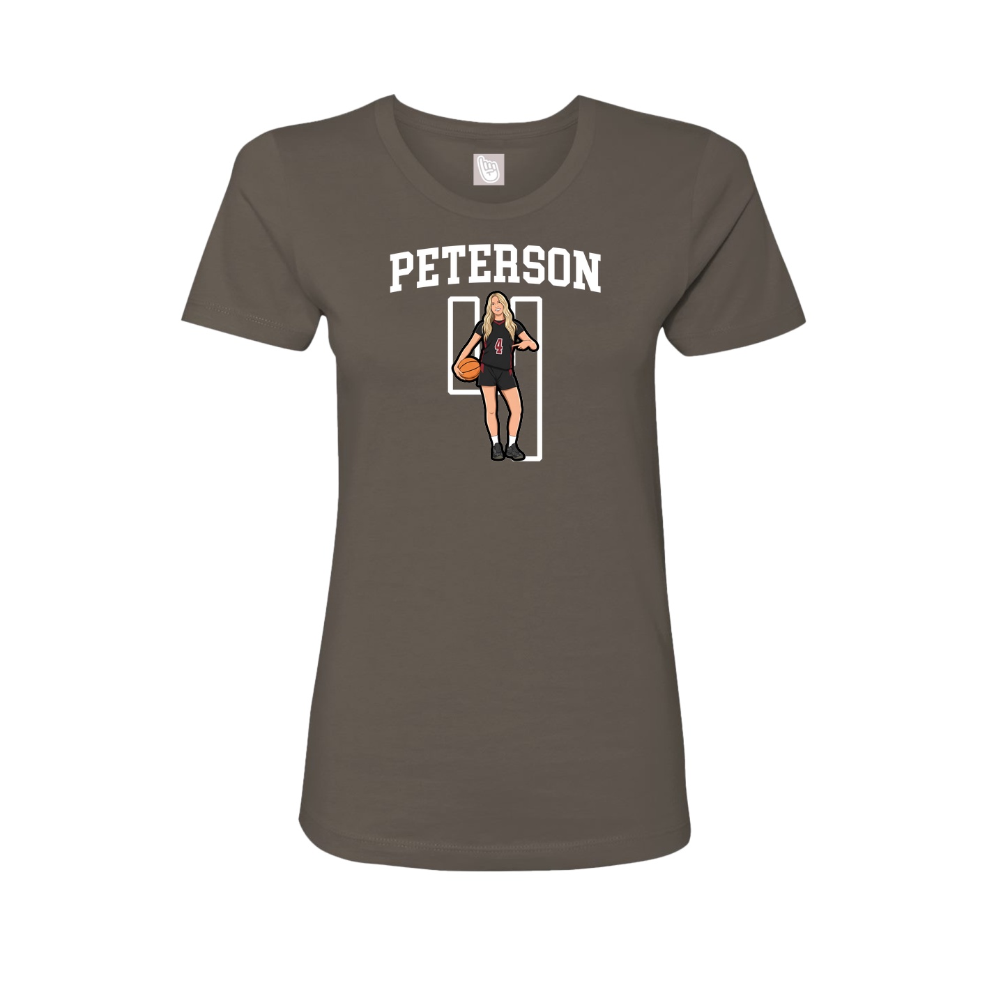 Womens Tee — Shirsey in Grey