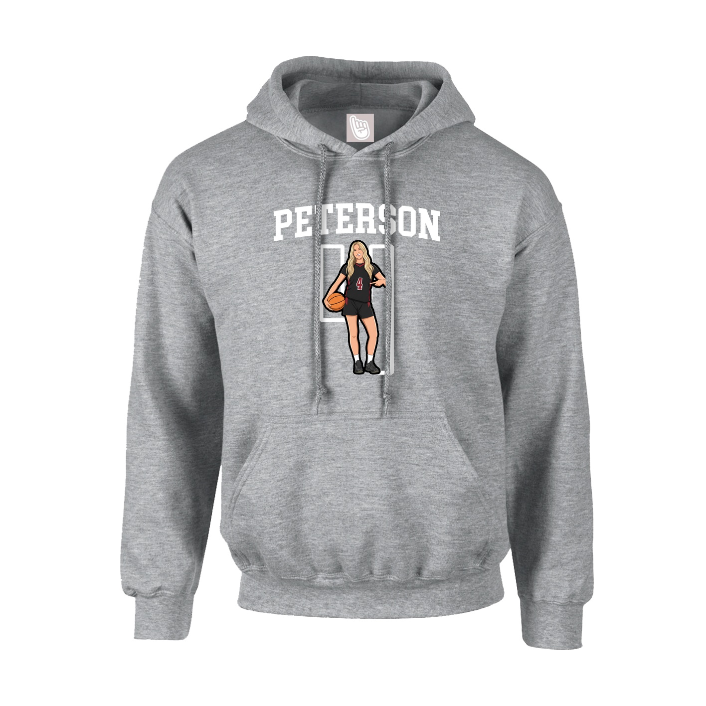 Youth Hoodie — Shirsey in Grey