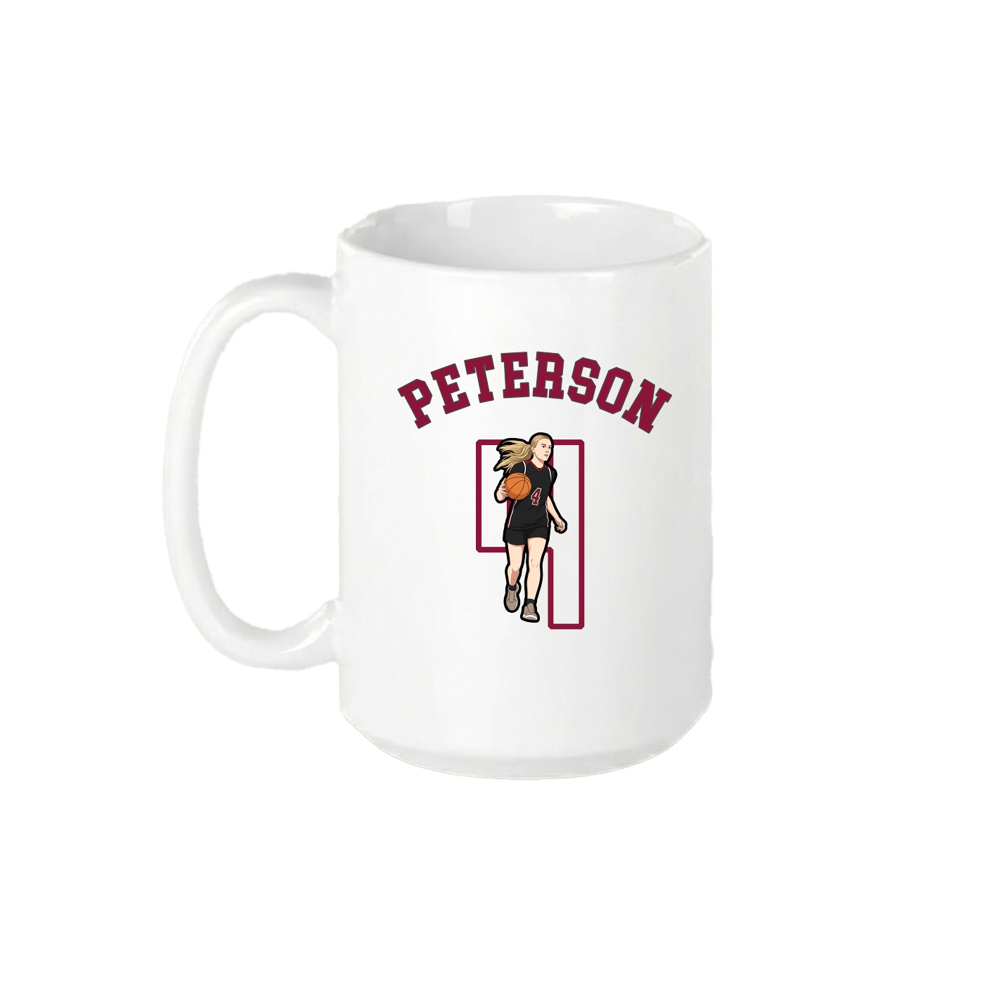 15oz Coffee Mug — Shirsey Arch in White