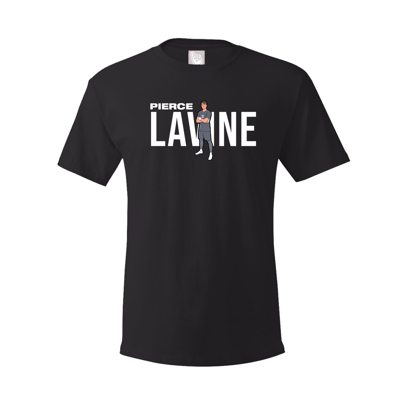 Youth Tee — Player Name in Black